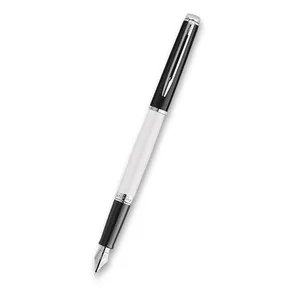 Waterman Hémisphere Colour Blocking Black & White CT Füllfederhalter, Feder M